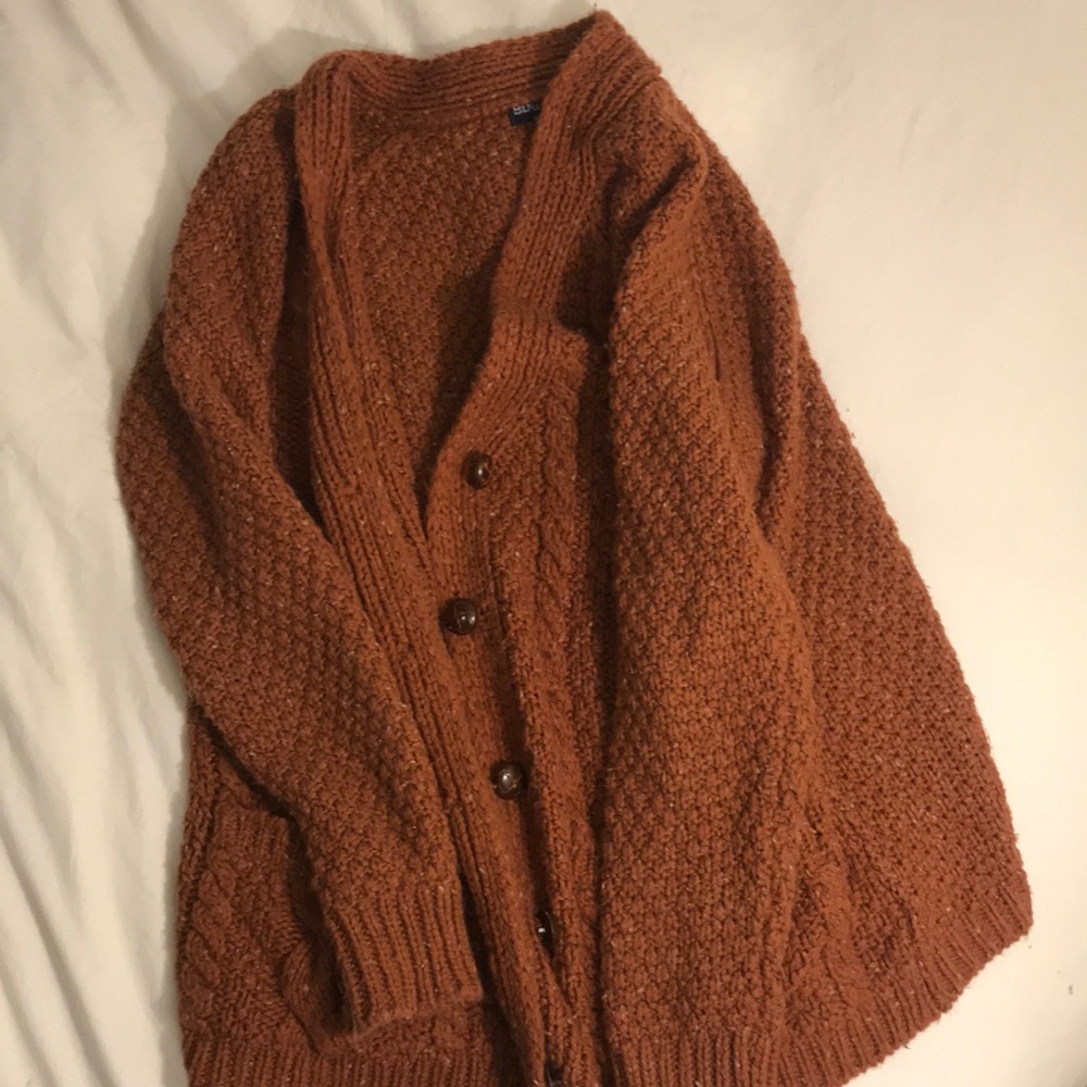Orange sweater